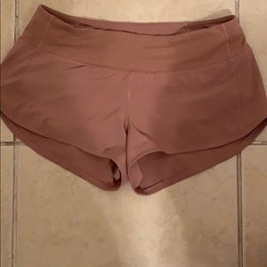 Lululemon speed up shorts 2.5”